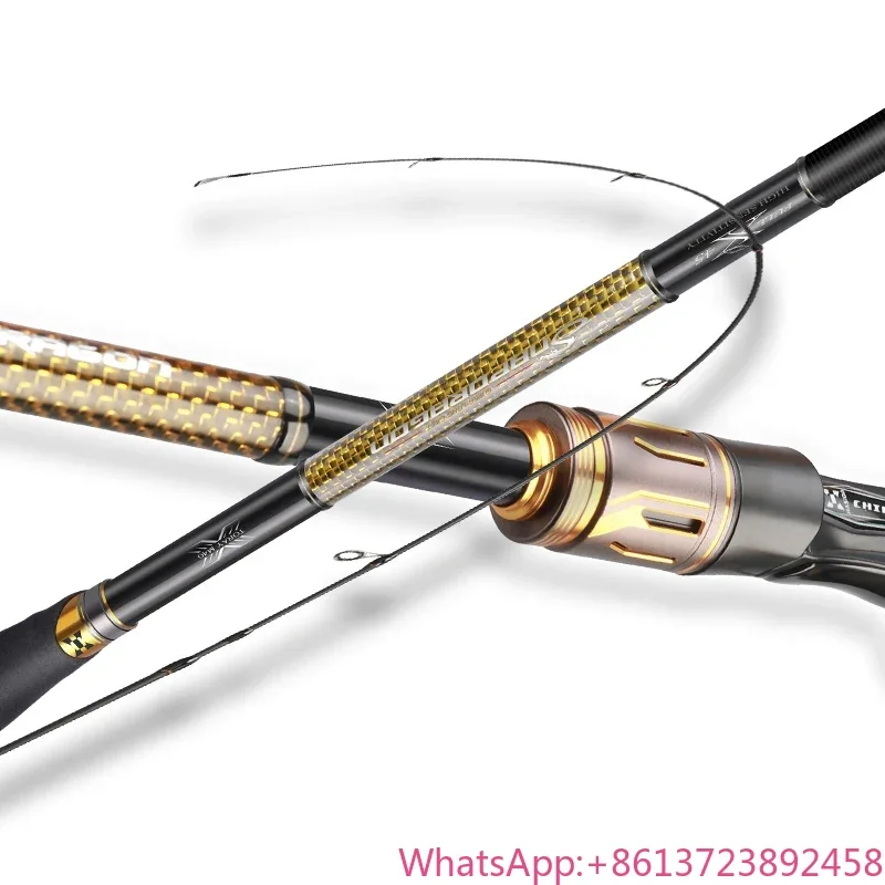 

Histar OEM SNAPDRAGON 2.36-2.97m DKK Ti SIC Guide MFast Action Long Casting TORAY 40+46T 2-3Sections High Carbon Fishing Rod