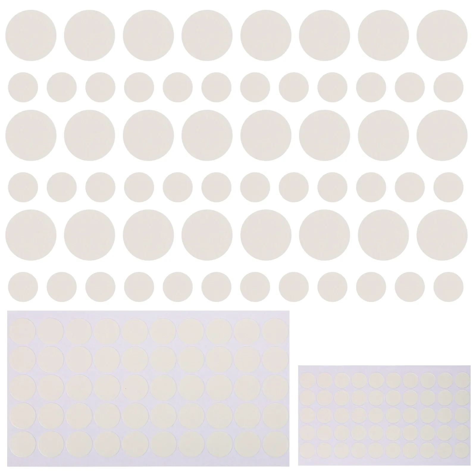

200Pcs Transparent Circle Dot Stickers Double Sided Acrylic for School Projects Home Office Party Planning Gift