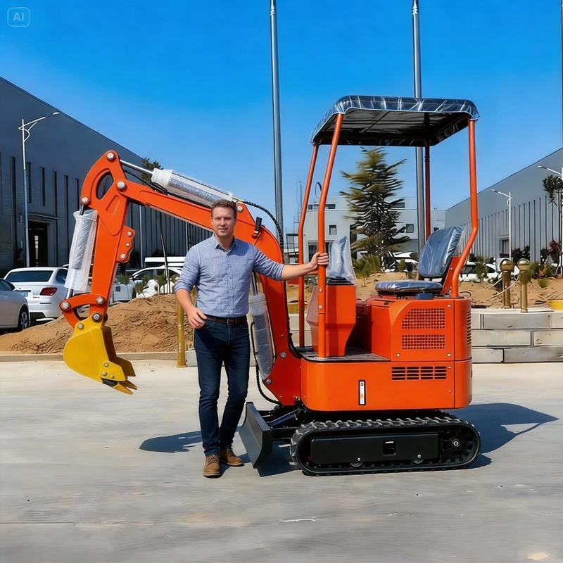 

Customized Kubota 1.8/2.5t Excavator Mini Diesel Hydraulic Digger Europe Chantier Mini Pelle Hydraulique Construction