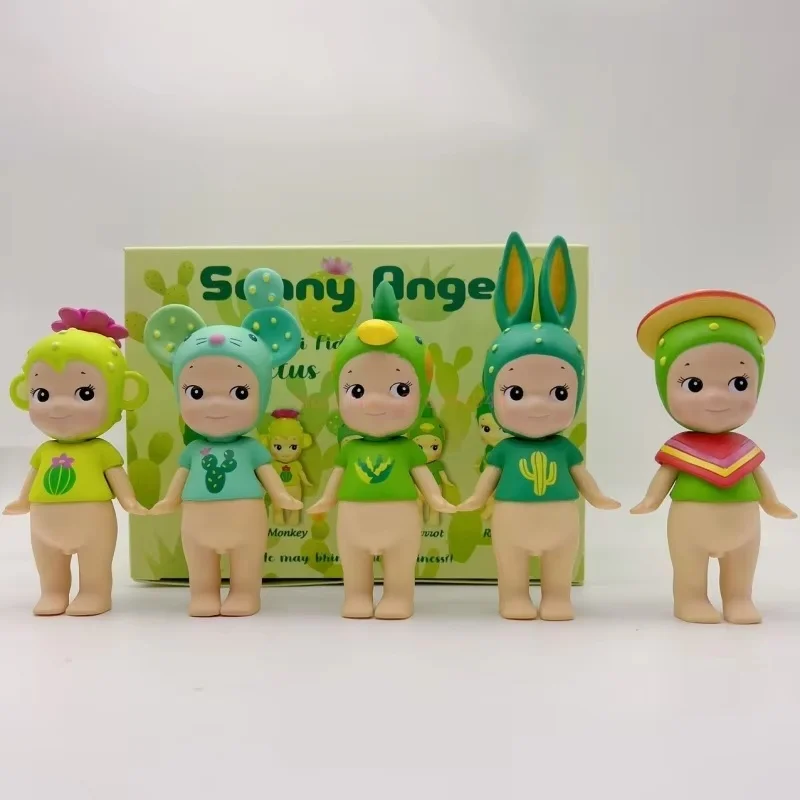 New Winter Wonderland Series Sonny Angel Cactus Series Blind Box Mini Anime Figures Ornaments Dolls Fans Children Xmas Gift Toys