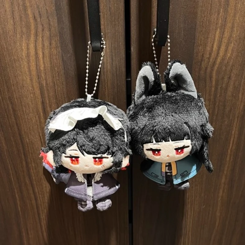 12cm Anime Game Zenless Zone Zero Jane Doe Kawaii Cosplay Dango Soft Cotton Doll Keychain Cartoon Bag Mini Toy Figures Fans Gift