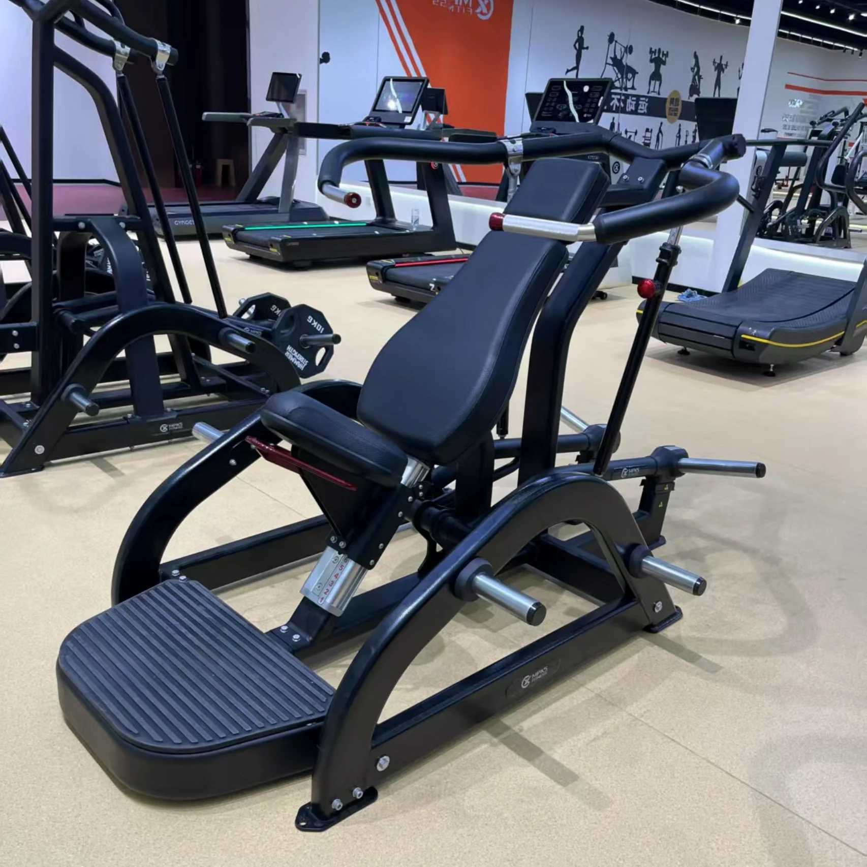 انلاين الصدر الصحافة بالجملة تجريب لوحة تحميل أجهزة لياقة بدنية يجلس يميل آلة الصحافة الصدر لنادي الصالة الرياضية #5