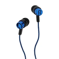 Écouteurs de sauna filaires intra-auriculaires, 2 boîtes de base, écouteurs stéréo basse, suppression du bruit mobile, superbe écouteur stéréo basse, 3.5mm 6