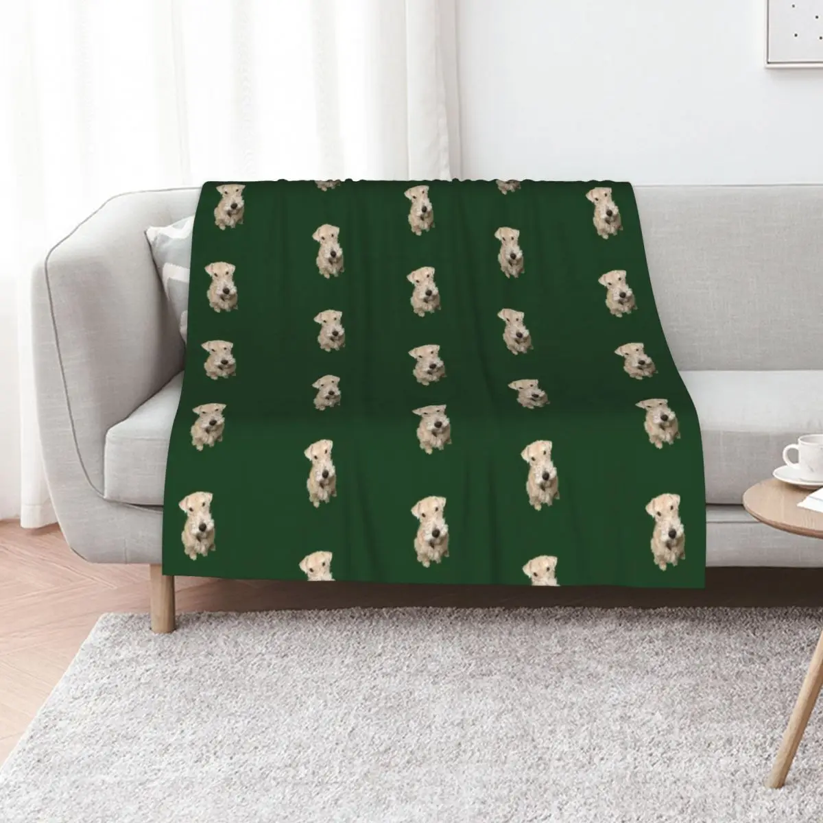 

Peekay the Lakeland Terrier Throw Blanket Flannels Designers Giant Sofa Extra Large Throw Blankets