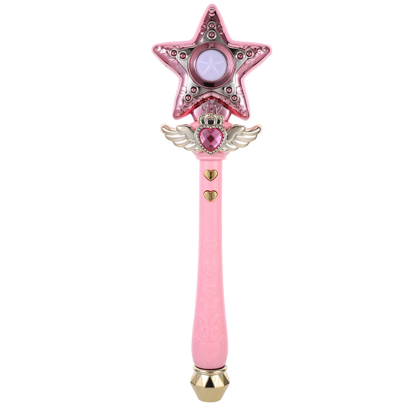 Wand Kids Light Up Music Rotating Function For Birthday Party Stage Performance Family Entertainment Scepters