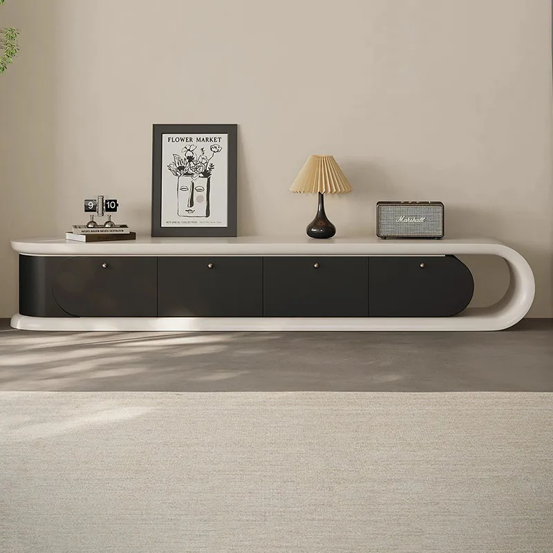 Estante para TV de Salón, Mueble de Diseño para Pared, Exhibidor de Películas, Mesa para TV, Soporte para Monitor, Estilo Nórdico, Muebles de Estilo Chino