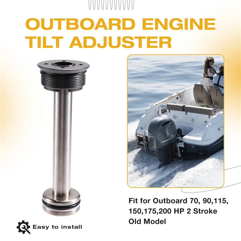 For OMC Evinrude Evinrised Outboard Motor Replacement Parts- Piston Sub Assembly With Screw(0436389 0435345) Tilt Trim Unit - view 3
