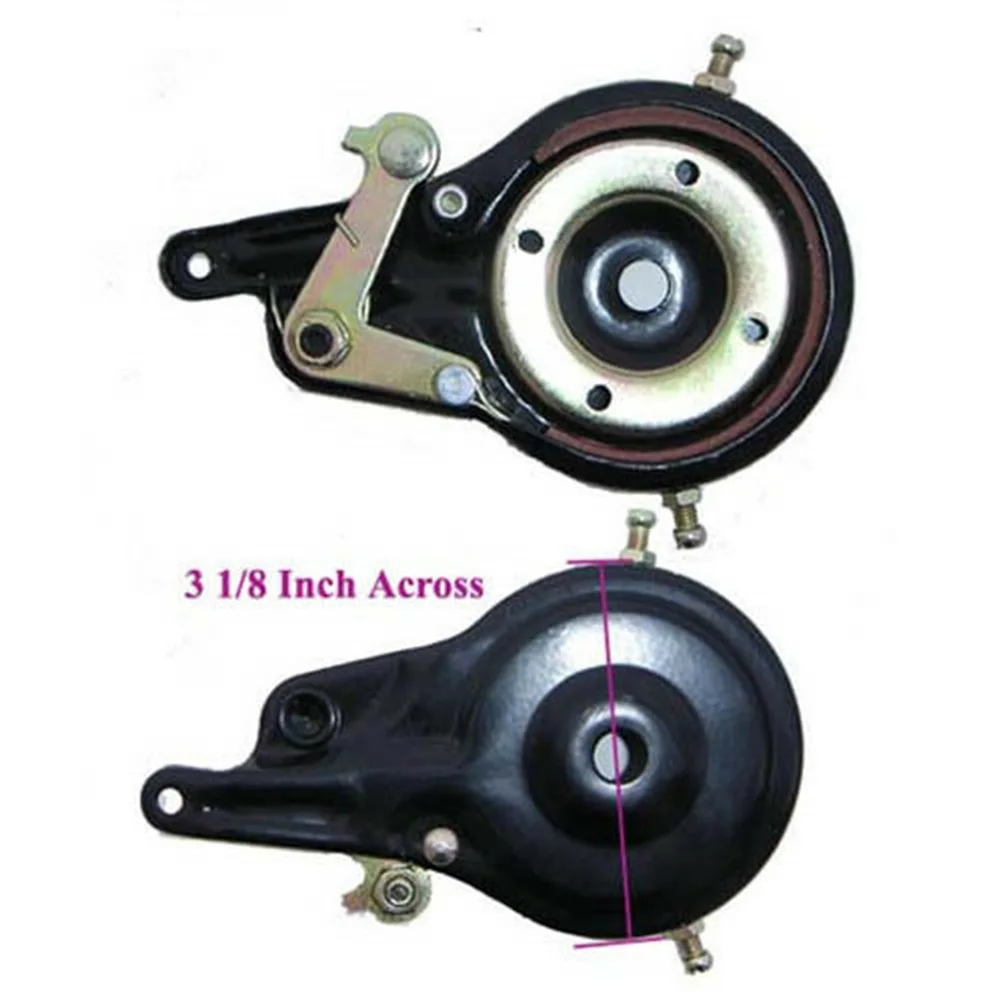 Band Brake Assembly With 60mm Black Rotor For Mini Moto Pocket Bike Shredder Electric Scooter E Bike Equipment Replacement Part