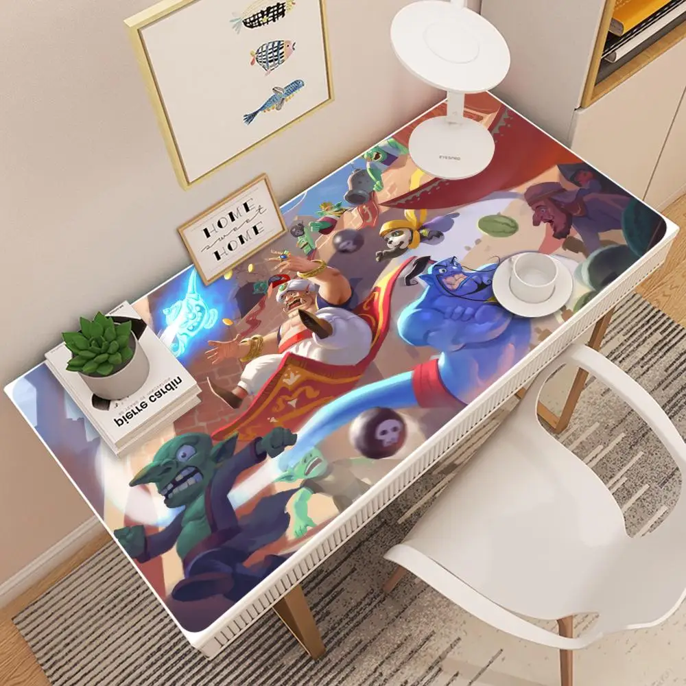 Disney Aladdin Mousepad 90x40cm Big Keyboard Mat Table Mat Students Gamer Desktop Mousepad Gaming Mouse Pad for PC Mouse Carpet