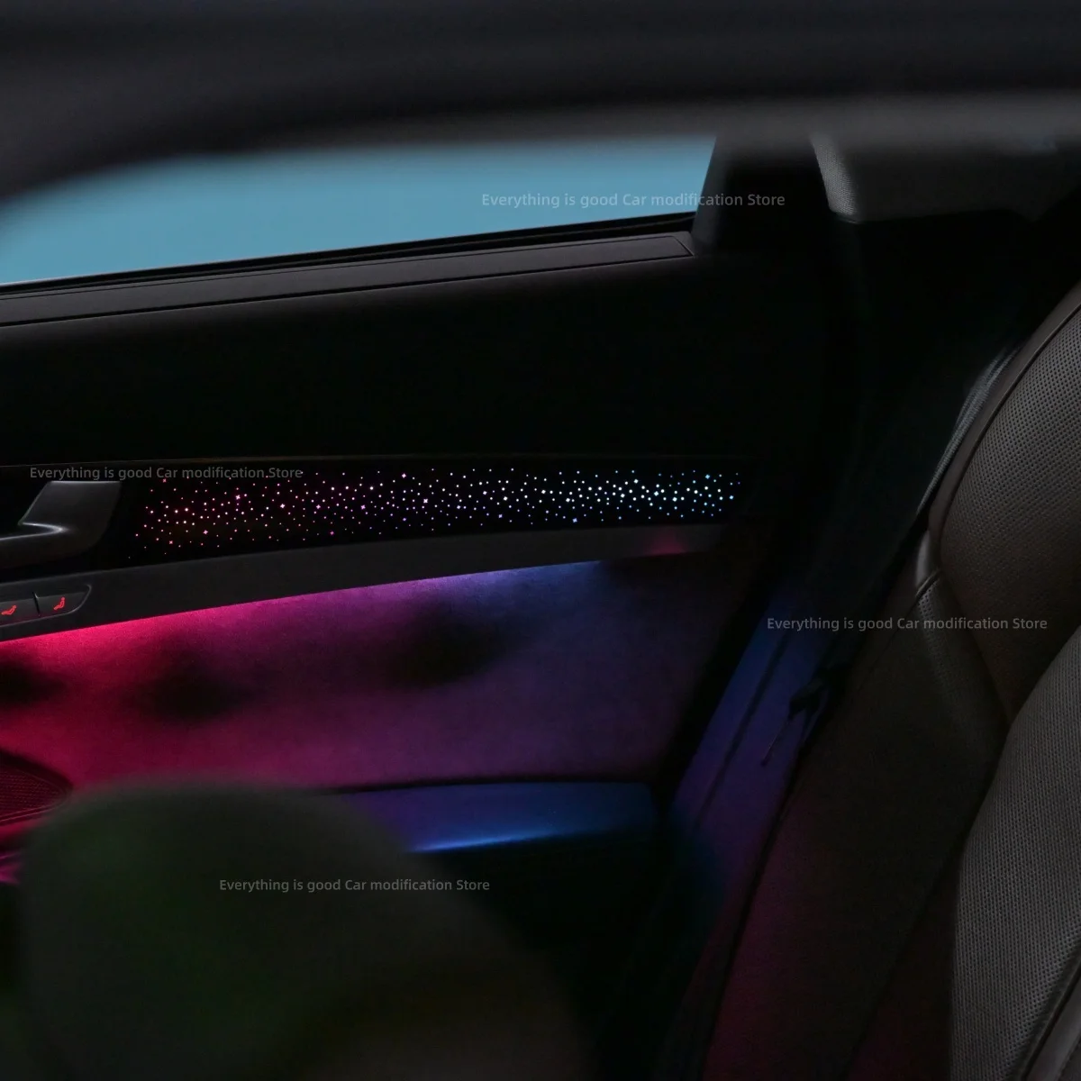 LED trim strip For Audi A8 2011-2017 Ambient Light Car interior lighting Upgrade car accessories Galaxy Edition Starry sky style