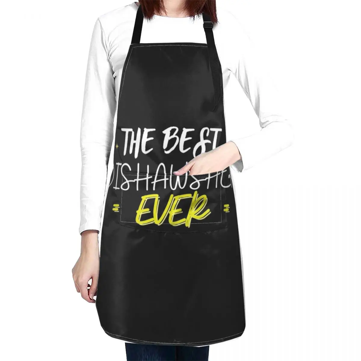 The Best Dishwasher Ever Apron men Cute Kitchen with pockets Apron