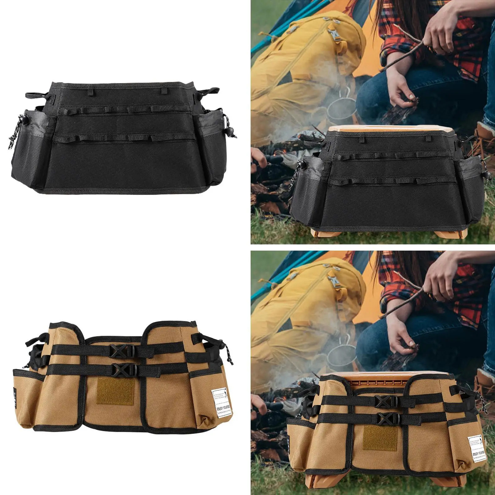 

Сумка для инструментов для табурета, накидка на табурет, сверхпрочная ткань Оксфорд, быстросъемная пряжка с