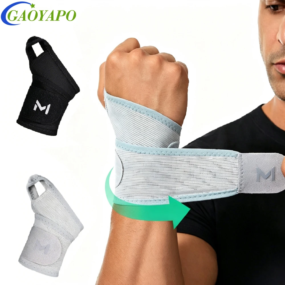 Adjustable Mesh Wrist Support Brace, Breathable Lightweight Wrist Stabilizer Fits Left & Right Wrist, Ideal for Running,Sports