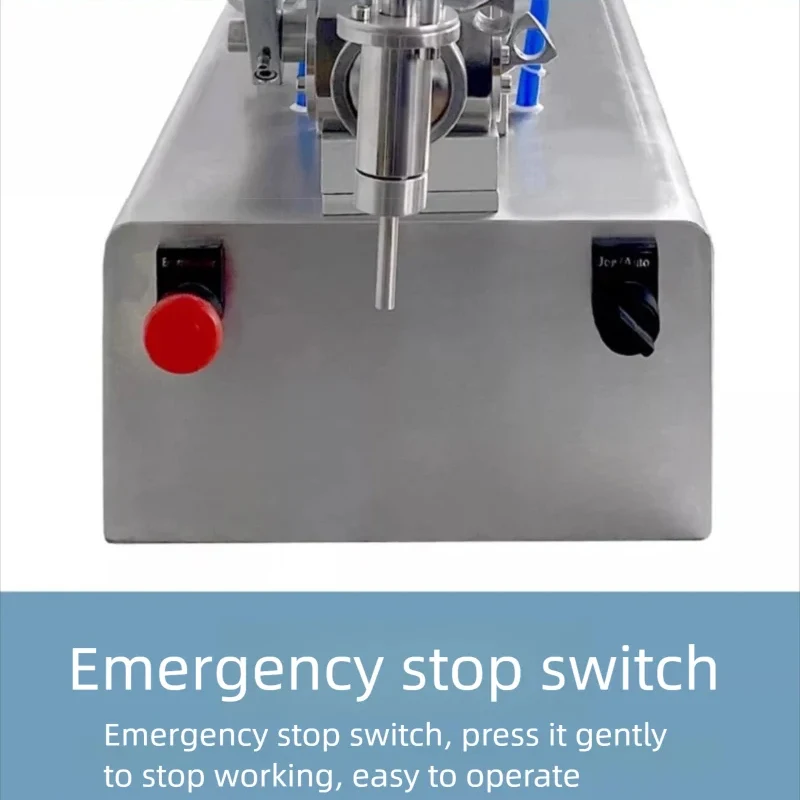 

Настольная машина для розлива жидкостей для косметической и смазочной промышленности со стабильным пневматическим управлением