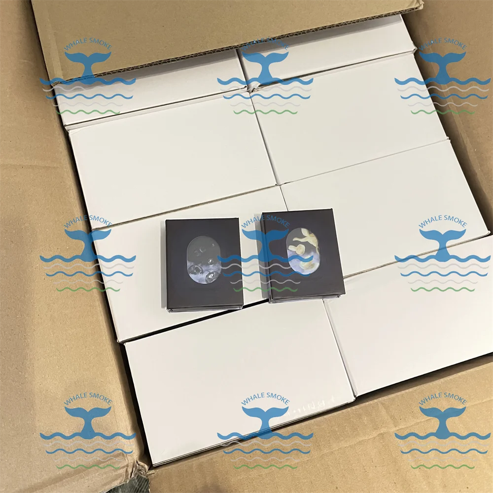 MAD Empty Cartridge Child Resistant Paper Storage Box 1ml Sponge Protective Laser Packaging White Cart Matte Container Customize