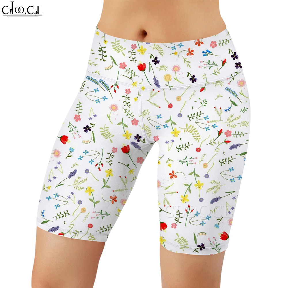 CLOOCL Fashion Workout Women Legging Flowers Print Casual Women Sexy Gym Sweatpants for Female