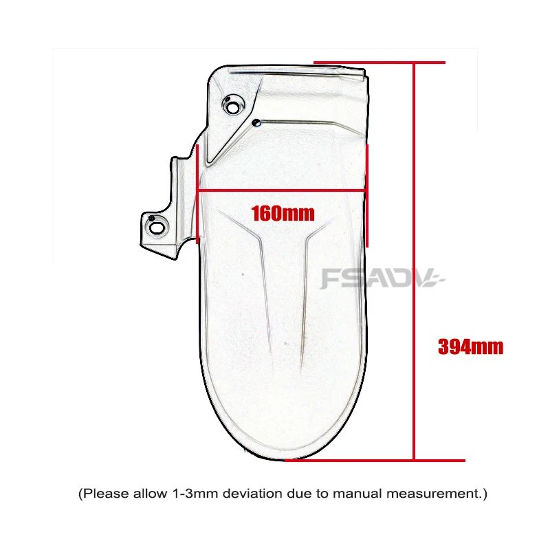 لهوندا ADV350 عجلة المعانقة Mudflap ADV 350 2021 2022 2023 2024 دراجة نارية الملحقات الخلفية درابزين قطعة من نسيج سبلاش الحرس