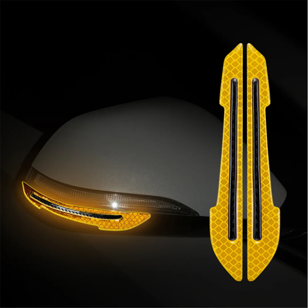 Car warning reflective sticker anti-scratch for LADA Granta Vesta Priora Niva Samara Signet Kalina X-Ray Safarl largus