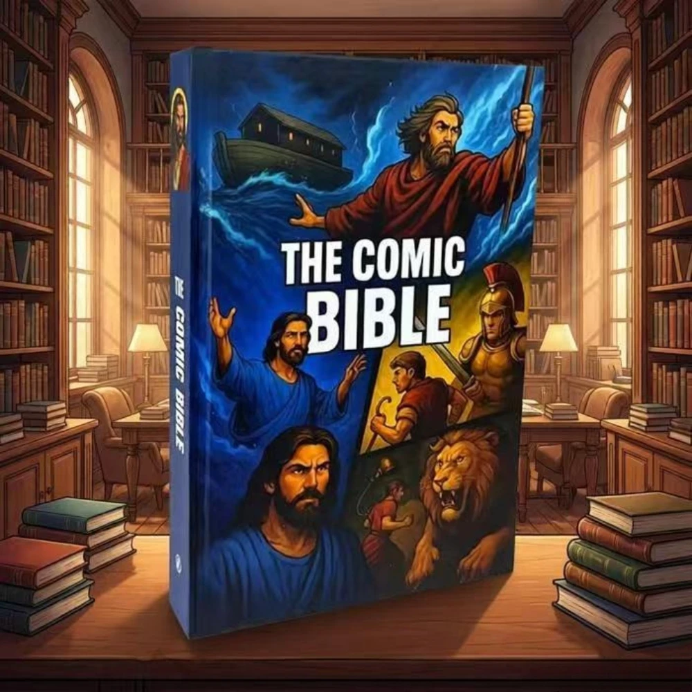 Children and adults English full-color illustrated comic book drawing gift 