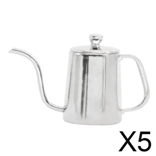 

Изысканный миниатюрный кофейник для кукольного домика, металлическая мебель-игрушка для детских ролевых игр