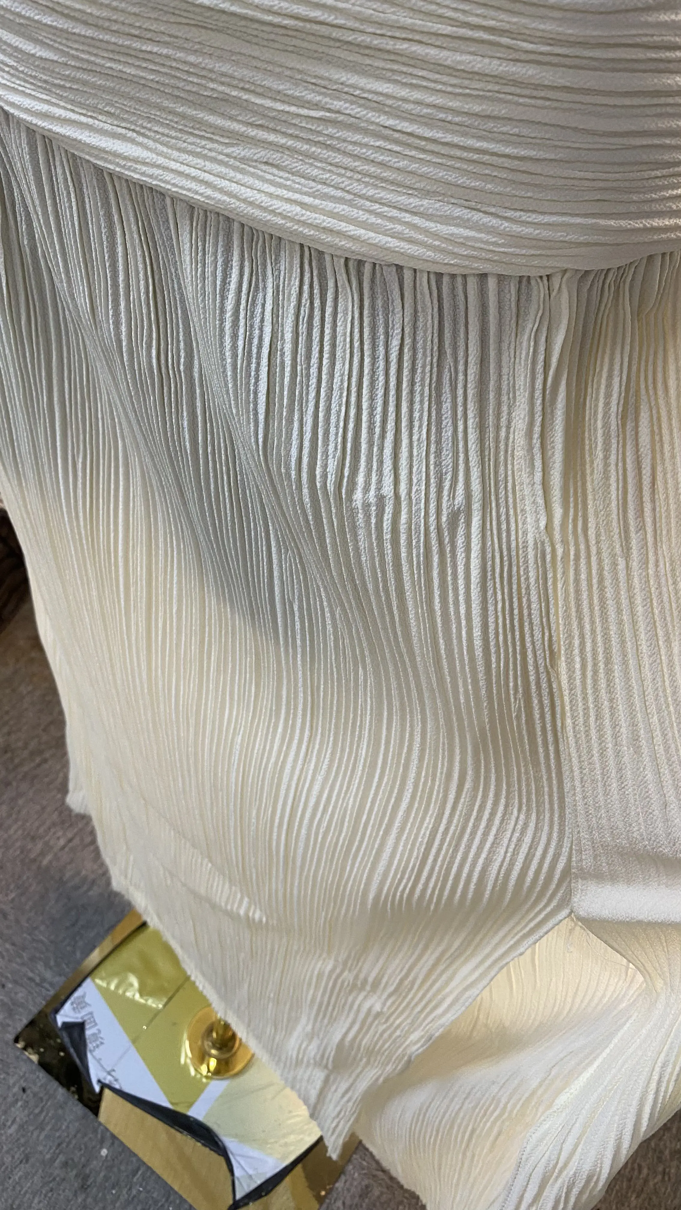 Wedding dress, sparkling beaded lace bridal gown, elegant off-shoulder sleeveless backless bridal dress-GZXX080