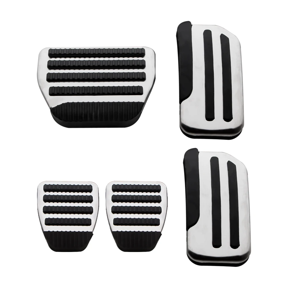 Pedales de coche para Nissan Sunny Maxima Sylphy Tiida Pulsar Leaf Juke Altima Sentra AT MT accesorios de cubierta de Pedal de freno de Gas