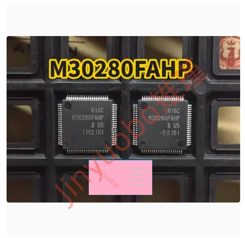 1-5 قطعة جديد M30280FAHP U5B LQFP-80 2.7 فولت ~ 5.5 فولت -20 ° ج ~ 85 ° ج (تا)