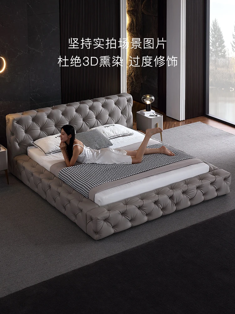 Zipper bed, luxury big bed, special bed for five-star hotel