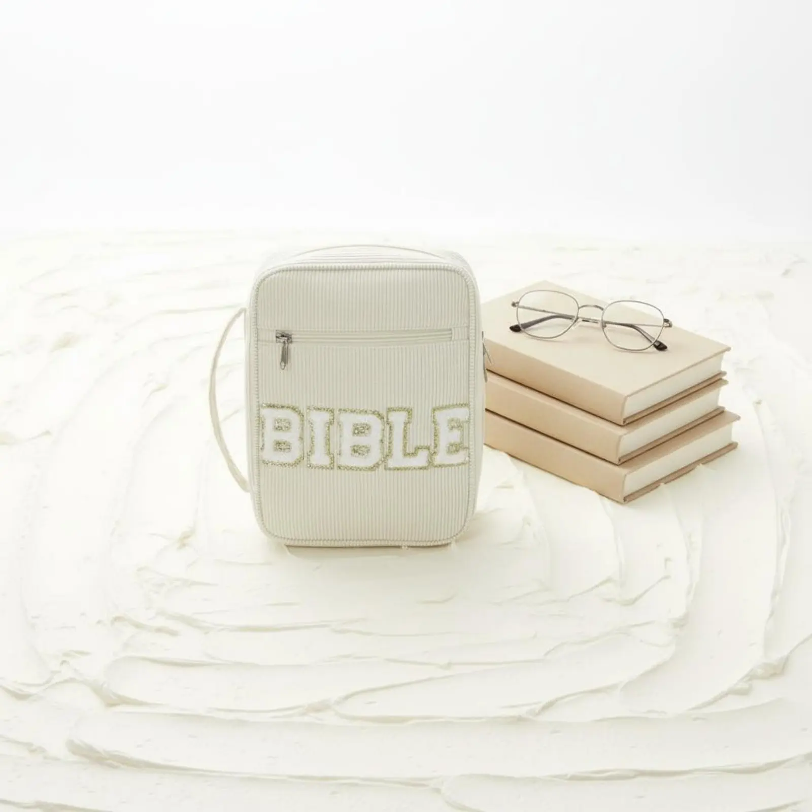 

Органайзер для книг с ручкой, вместительный, на молнии, чехол для Библии, сумка для переноски Библии, с держателями для ручек, сумка-органайзер для изучения Библии