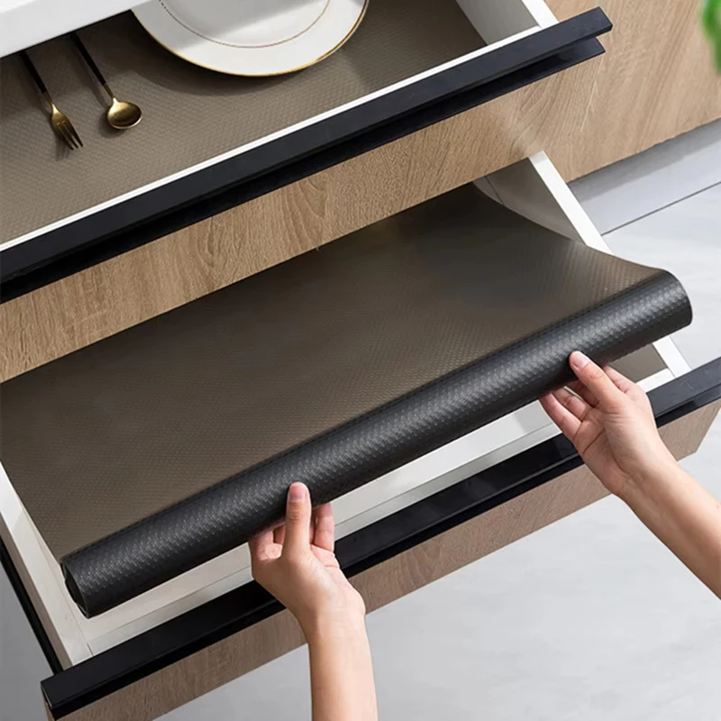 

Reusable Drawer Liners Washable Dustproof and Non-Slip Placemats Kitchen Cabinet Mats Refrigerator Non-Slip Liners Shelf Paper