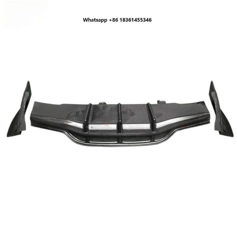 

For C-Class W205 C 3.15kg door car modification carbon fiber PSM style rear lip corner diffuser Suitable
