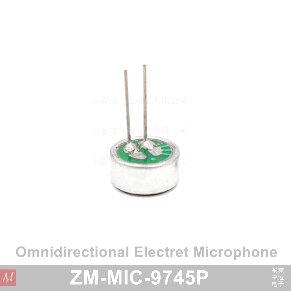 Microphone électronique omnidirectionnel 9745P