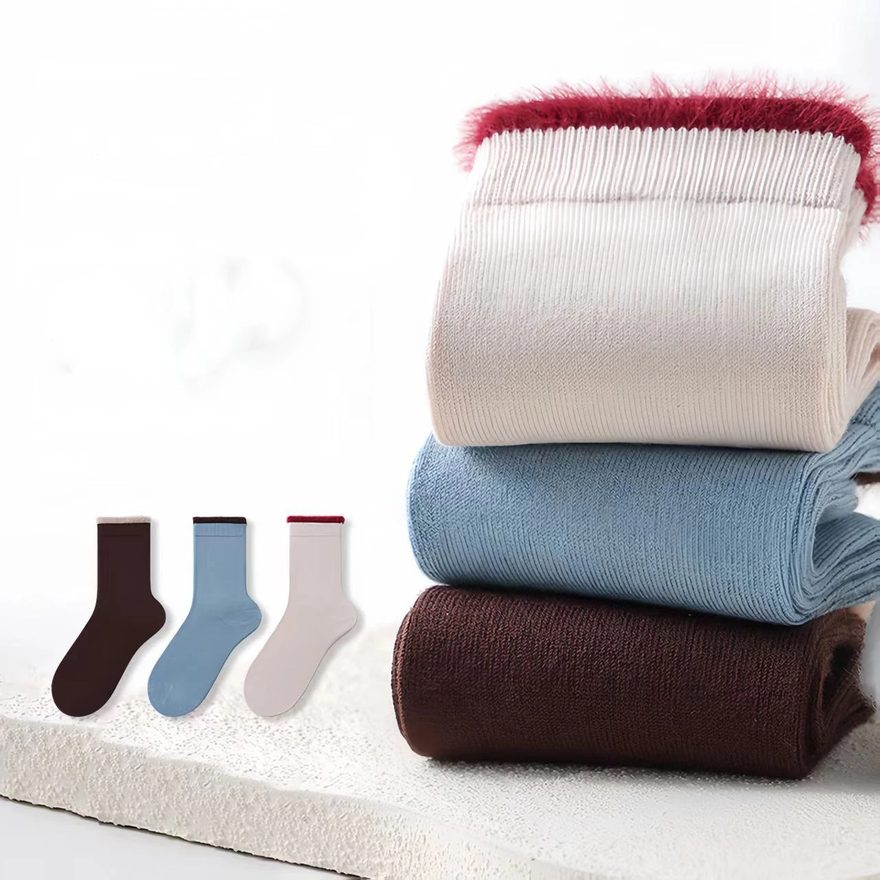 Thermal Sock Wool - 3 pares de calcetines de lana