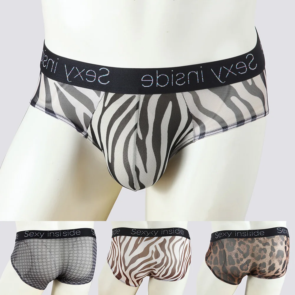 Unterwäsche Herren Slips M-2XL Nylon Höschen Regelmäßig Durchsichtig Sexy Shorts Weiche Unterhose Atmungsaktiv Hohe Qualität