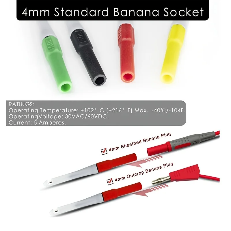 

1 Pcs Car Safety Test Probes Circuit Detection Diagnostic Tool Insulation Piercing Probes Automotive Circuit Testing Needle