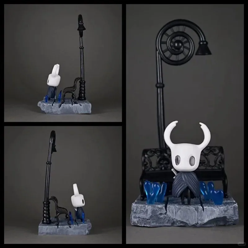 

Hollow Knight Three Swordsmen Game Action Figurines Car Ornament Model Kit Decorations Exquisite Figurines Boy Trendy Toys Gift