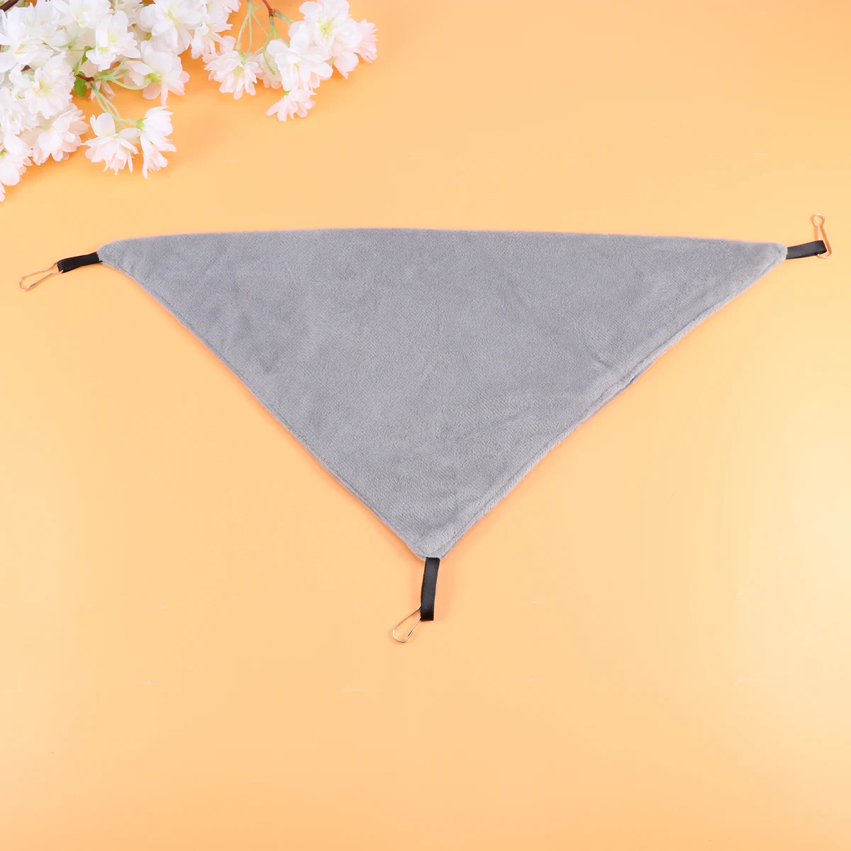

30x30cm Triangle Grey for Lizard Durable Reptile Lounger Bed Climbable Comfortable Pet House Animal Hanging Cage Beard Dragon