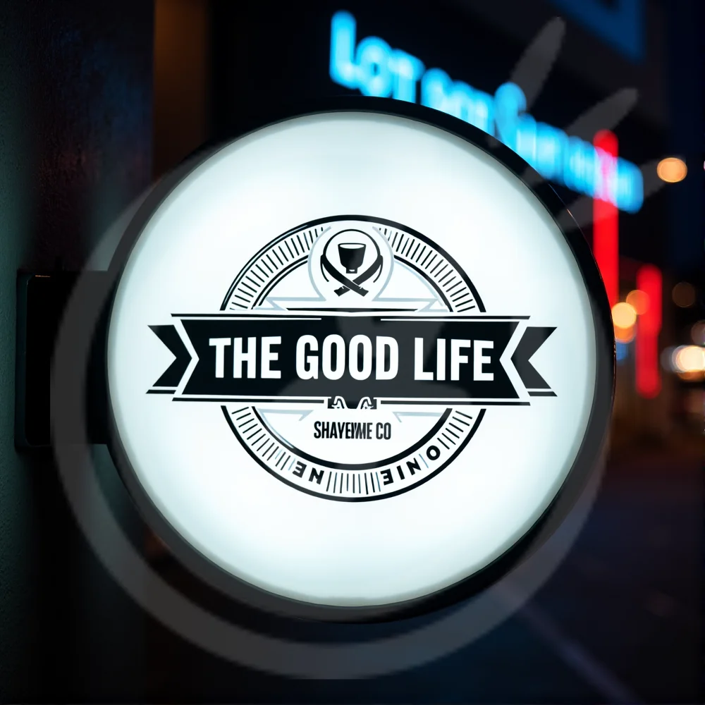 Custom Outdoor Waterproof LED Light Box for Business Sign Acrylic Double Sided Storefront Signage Wall Mounted