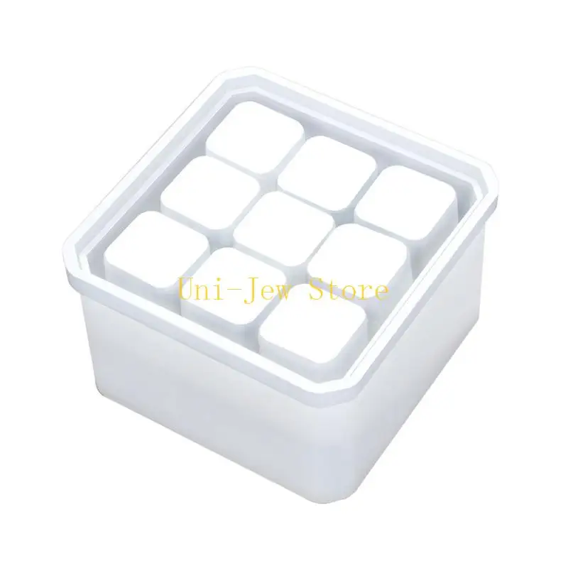 

40 ГБ прямоугольный ящик для хранения губной помады, формы для литья кристаллов, держатель для ювелирных изделий DIY