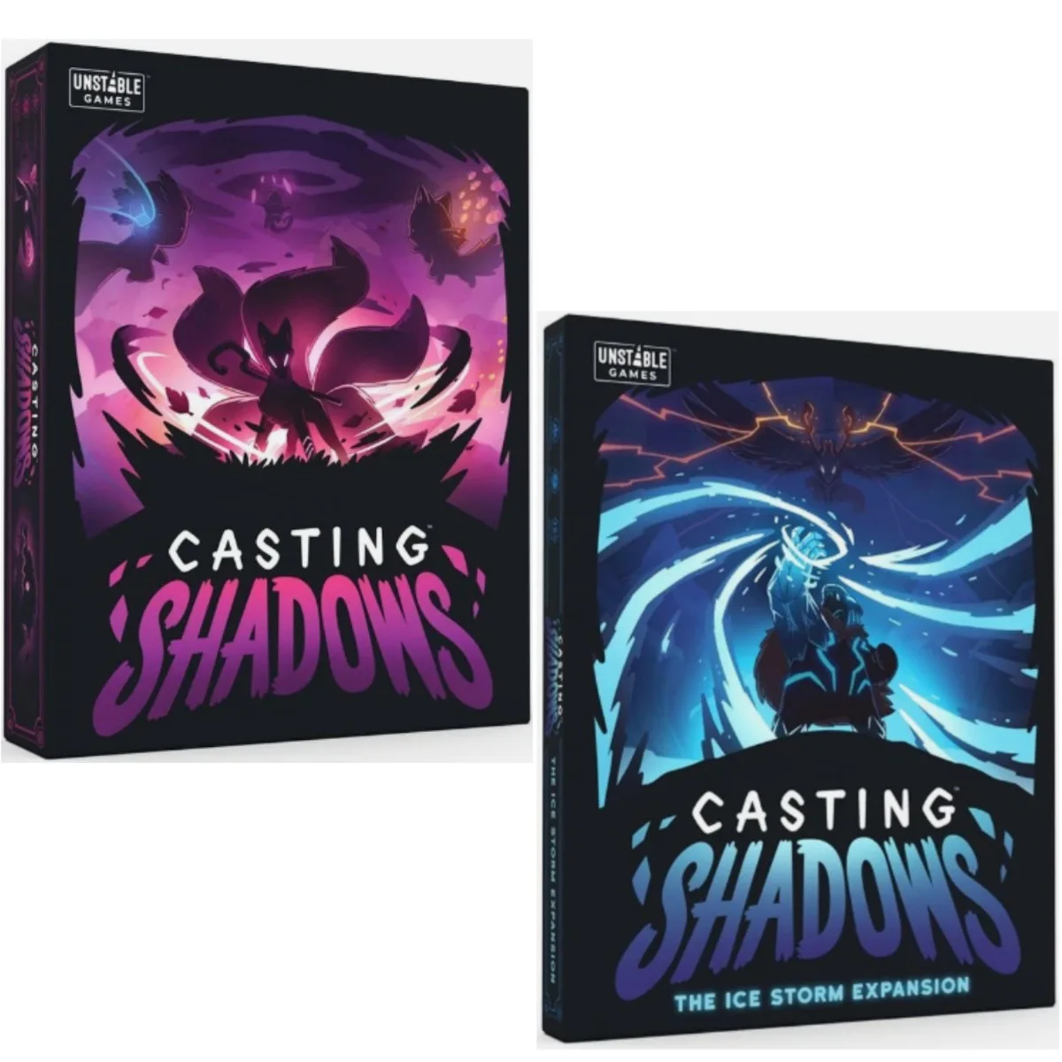 หล่อเงาฐานเกม ICE Storm Expansion Bundle การ์ดเกมสําหรับครอบครัวเด็กเหมาะสําหรับวันหยุดของขวัญ