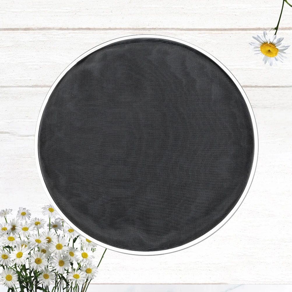

10 Inch Silent Drum Head Skin African Drums Replacement Accessories Black Surface