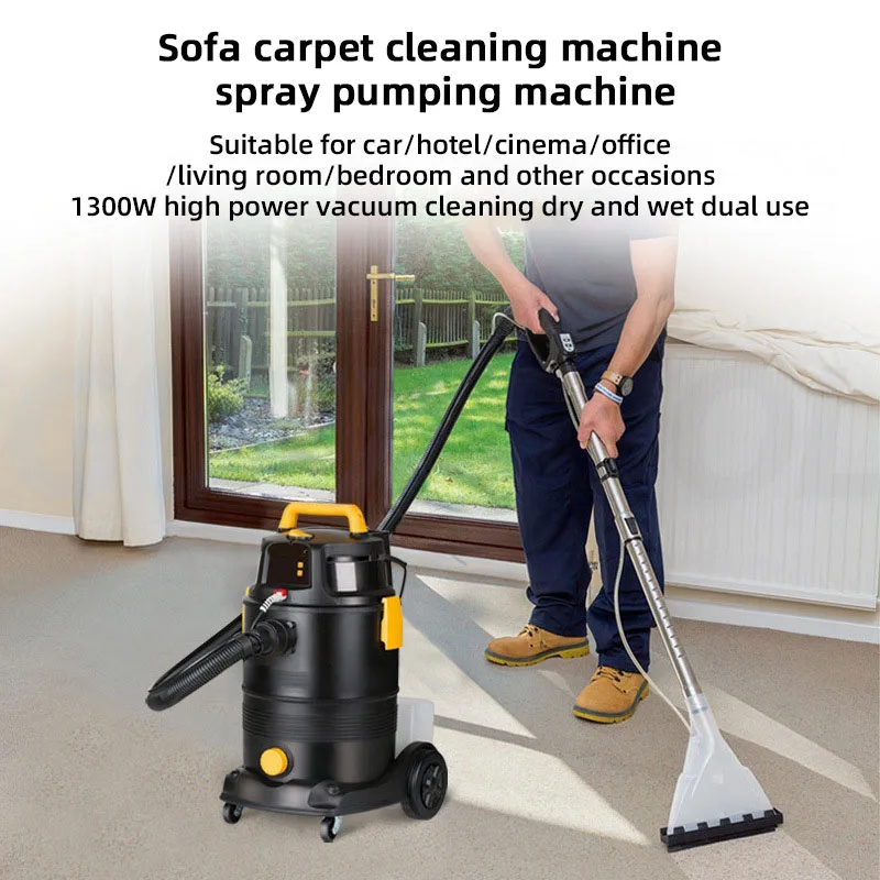 

Sofa Cleaning Machine Multifunctional Air Filter Powerful Carpet Curtain Garden Spray And Suction Integrated Vacuum Cleaner