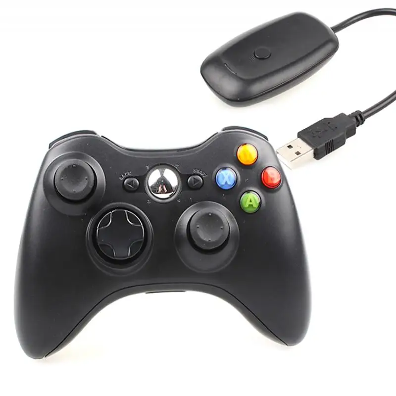 Wireless Controller für Xbox 360 Joystick für Microsoft PC Windows 7 8 10 Gamepad Für Xbox 360 Wireless Controller PC empfänger