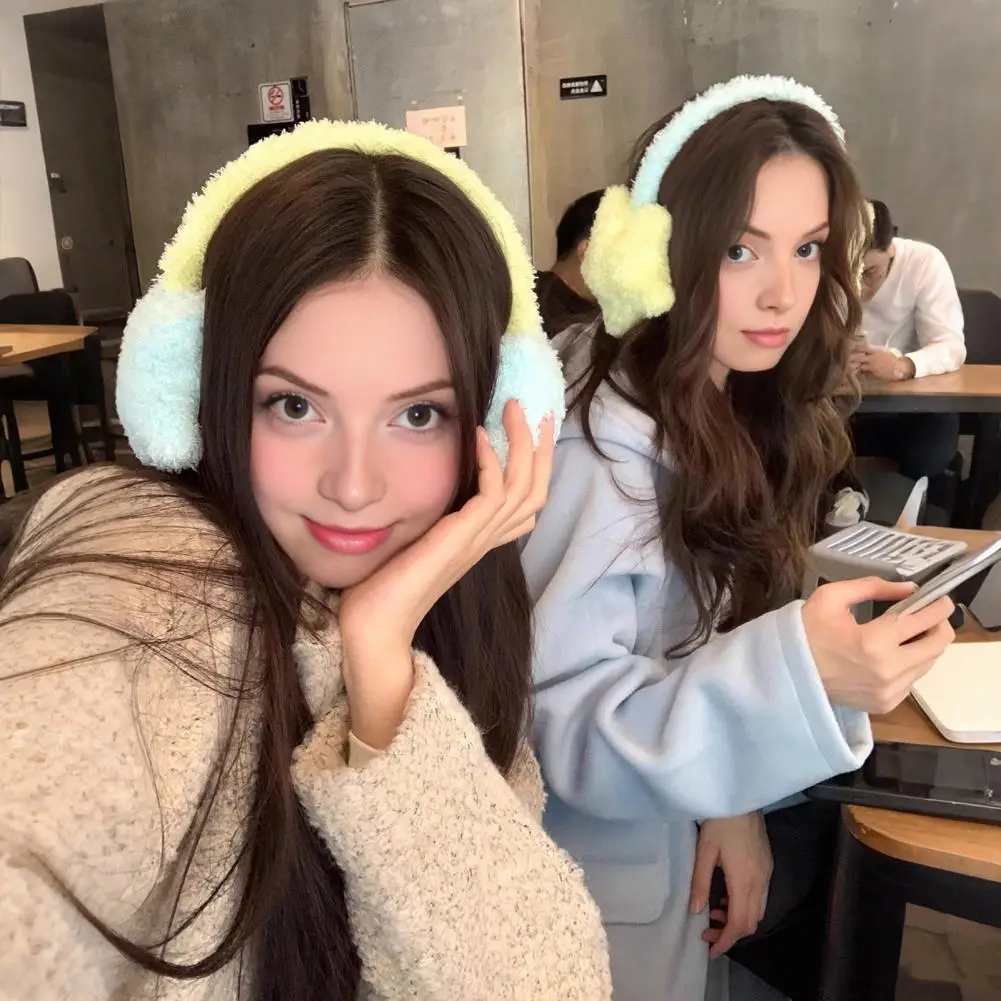 Thickened Winter Earmuffs Star Earmuffs Plush Thickened Ear Warmers Weather Protection Accessories Winter Outdoor for Men