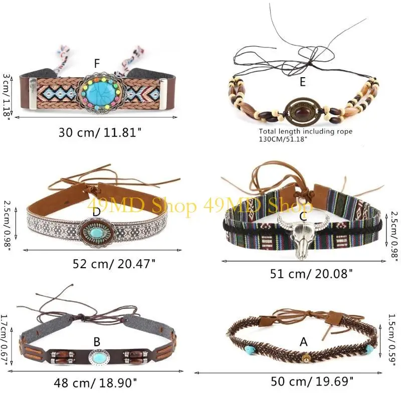 49MD Western Hat Belt DIY Western Beaded Hatband Cowboy Hat Bands American Hat Bands DIY Hat Bands Mexicans Hat Bands