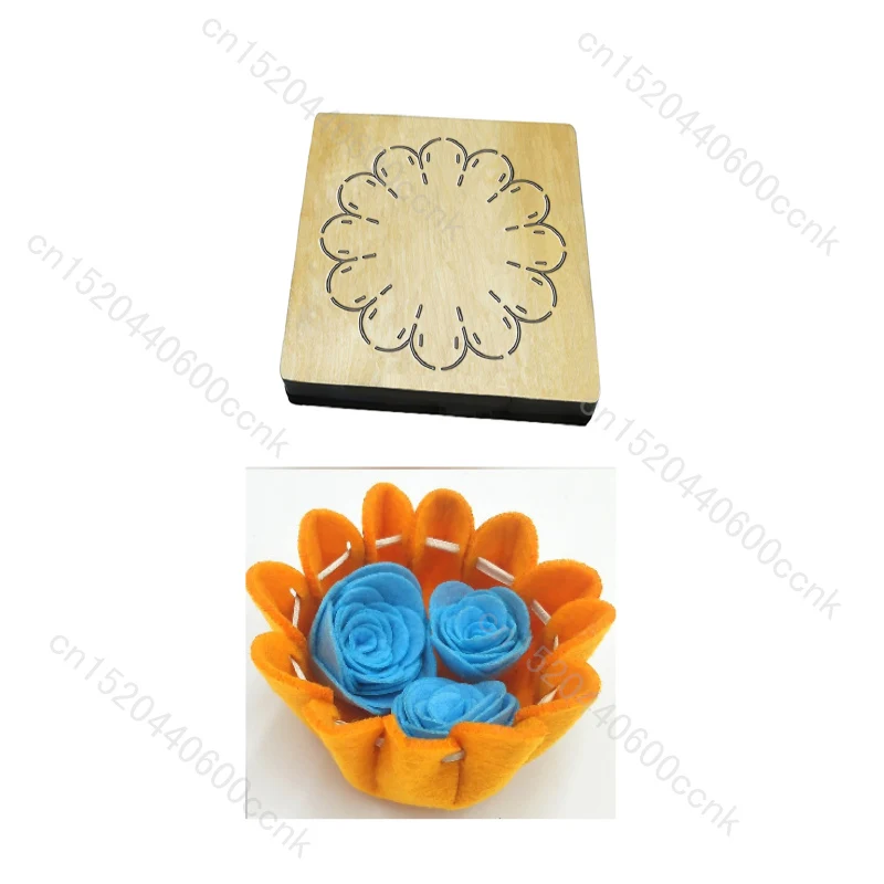 

Деревянные штампы для резки цветочной корзины для скрапбукинга, новые, разные размеры, V-8304