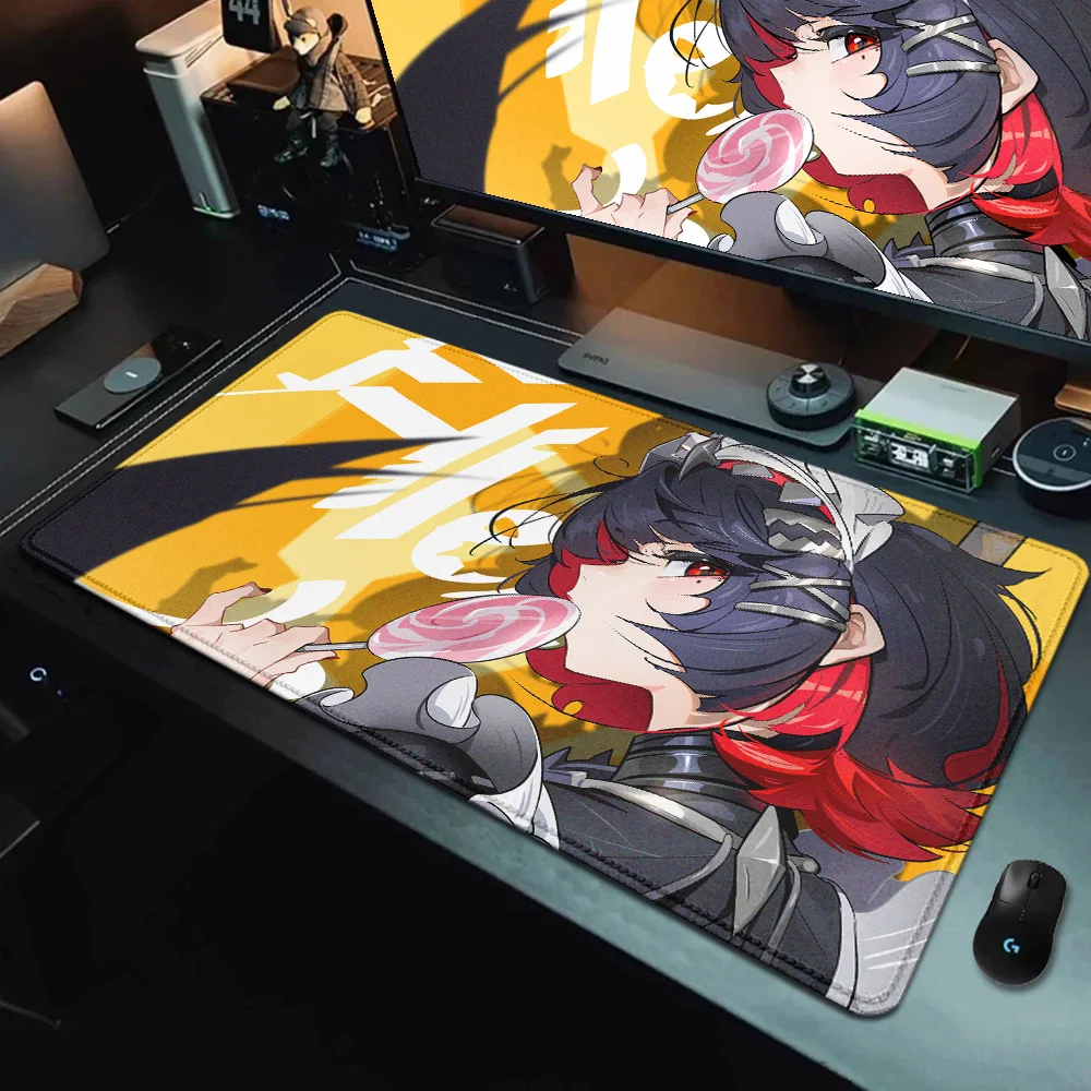 Imagem -02 - Zenless Zone-zero Ellen Joe Impresso Mouse Pad Tamanho Grande Popular Alta Definição Novo