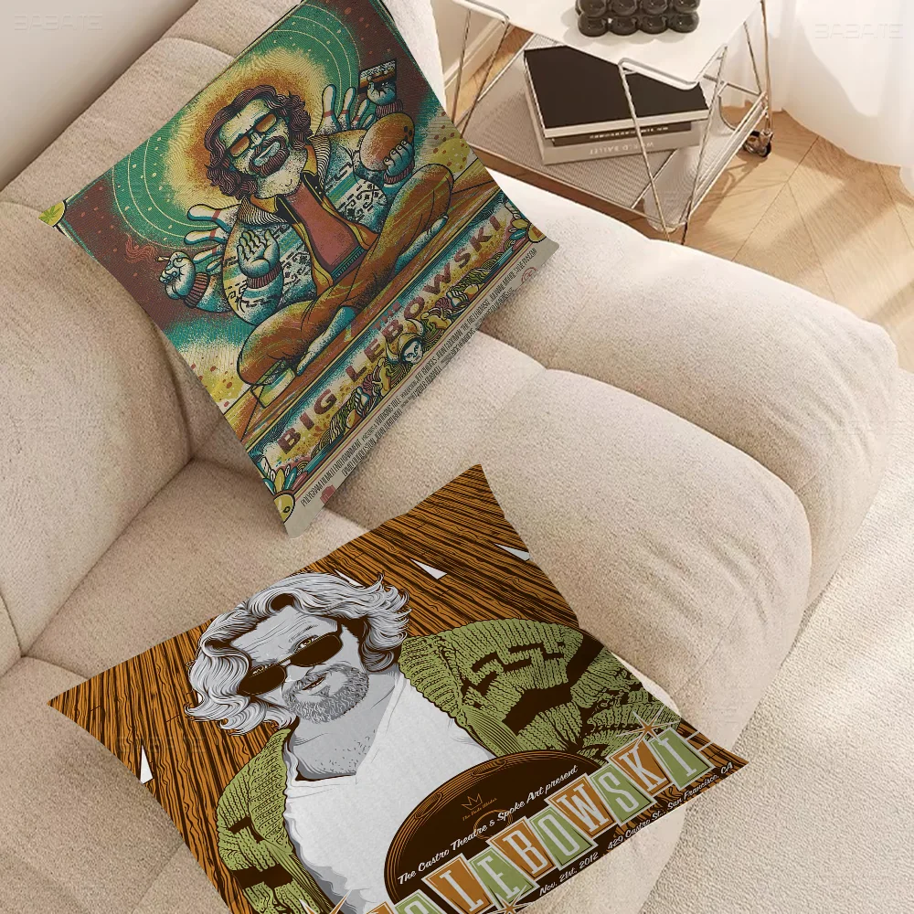 Big Lebowski Office Cushion Pillowcase Car Cushion Cover45X45CM Lumbar Pillowcase Sofa Pillowcover