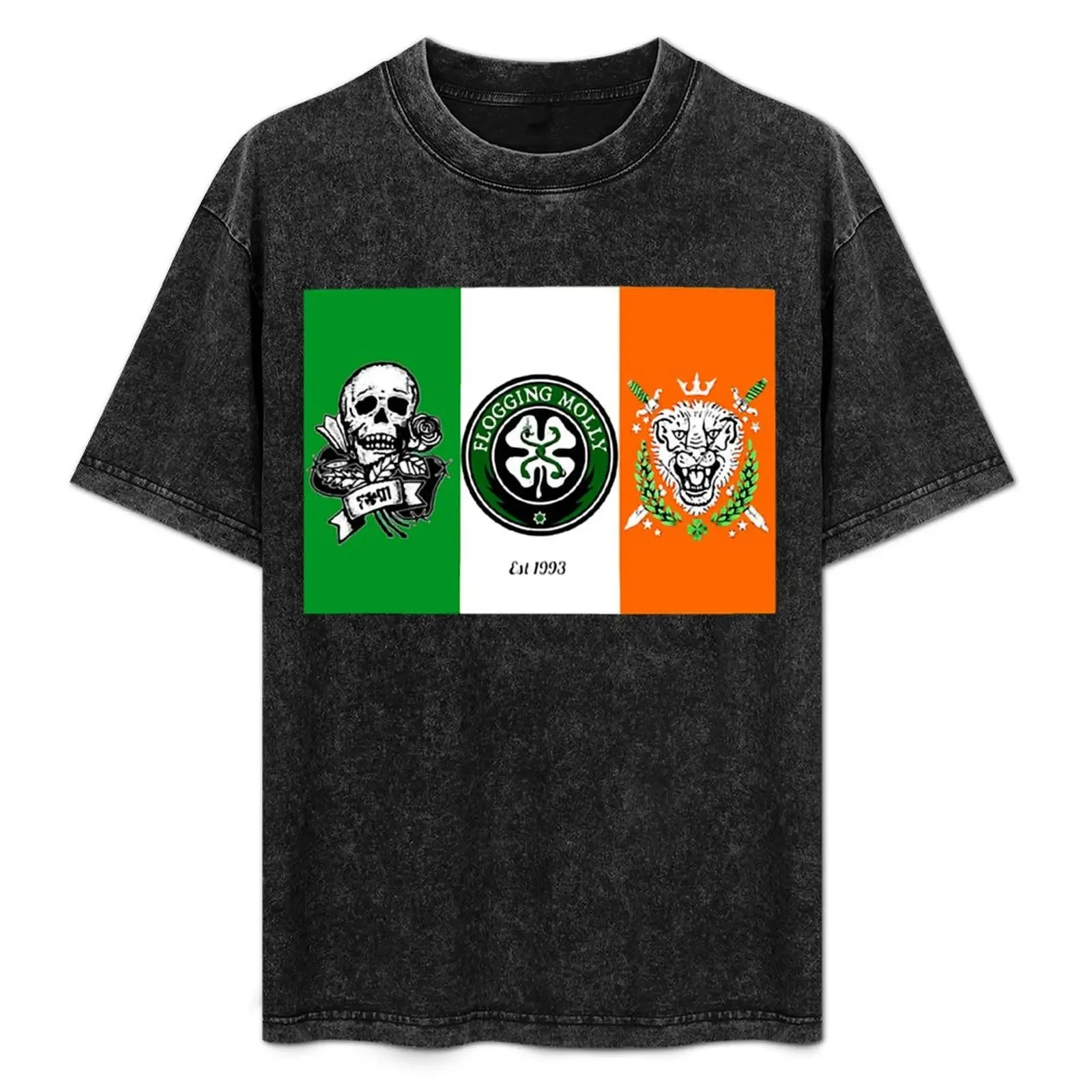 

Funny Gift Flogging Molly Irish Flag Cute Gifts T-Shirt man t shirts for men anime t shirts oversize T-Shirt