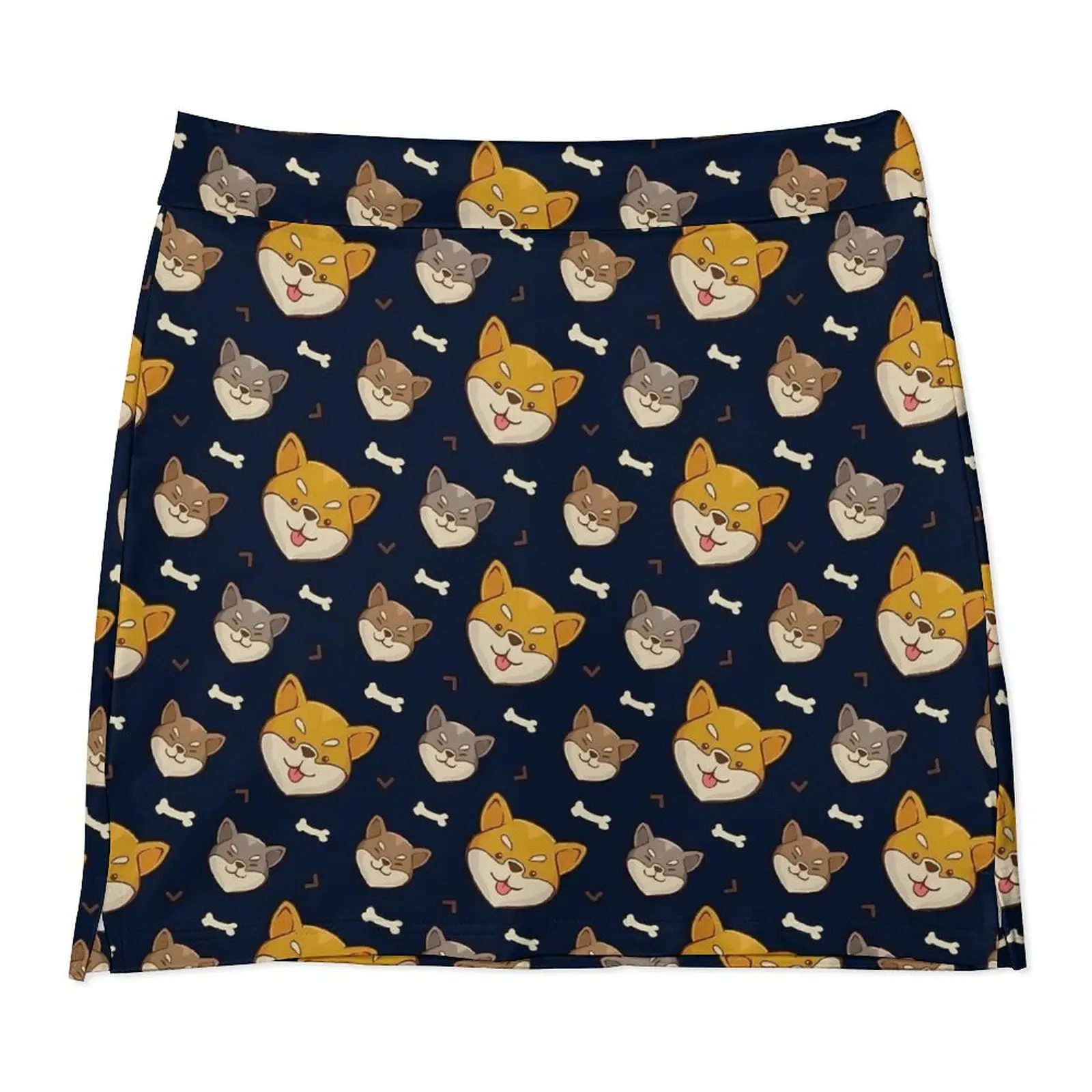 Falda Kawaii Shiba Inu, faldas informales estéticas con bonito perro, minifalda Kawaii para mujer, falda de diseño, ropa de regalo